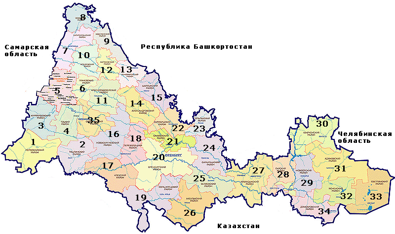 Оренбуржье